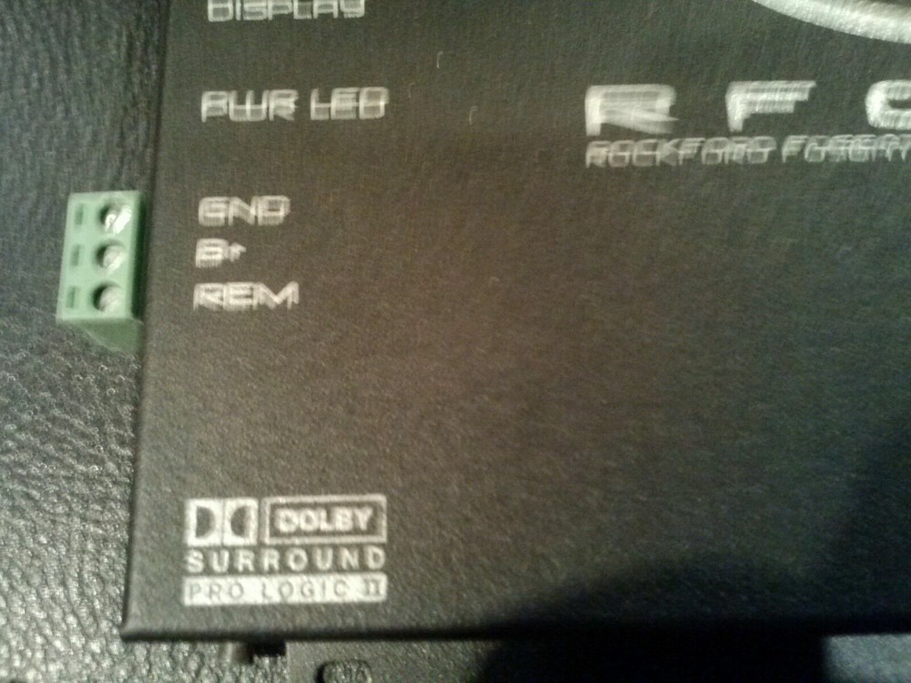 3-Pin Power Plug ZAPCO Equalizer Line Driver EQ