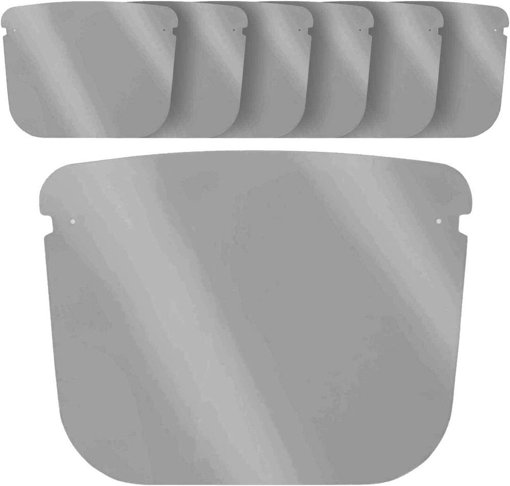 Reusable TINTED Replacement Face Shields Only Protect Eyes for Glasses Frames