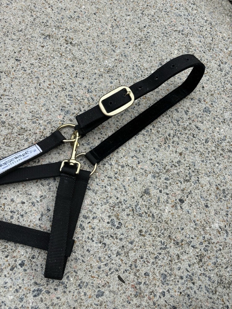 Horseware Nylon Black Full Size Halter