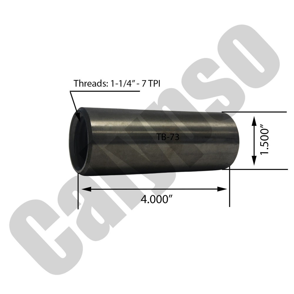 Leaf Spring Bushing TB-73 (Sold as one Piece)