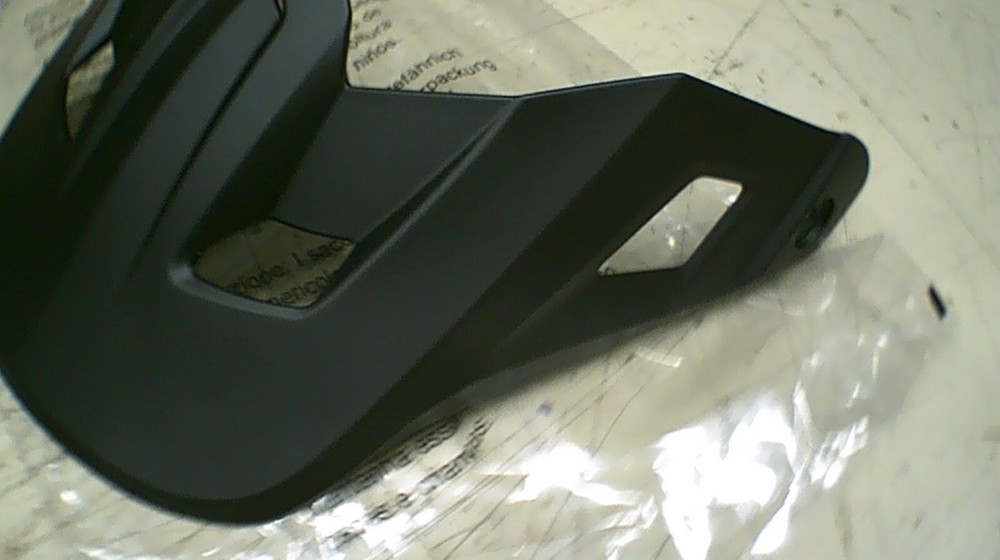 FOX RACING HELMET REPLACEMENT VISOR PEAK - V2 MX19 - MATTE BLACK
