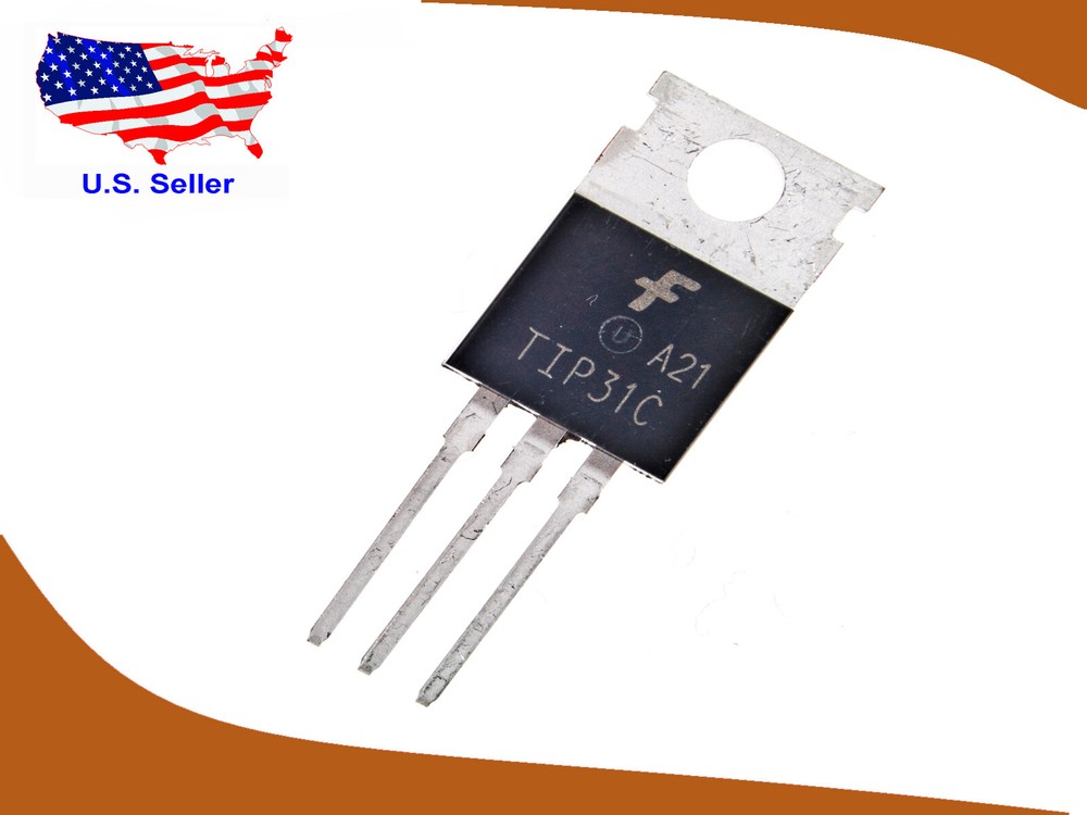 TIP31C (4 pcs) TO-220 100V 3A PowerTransistor