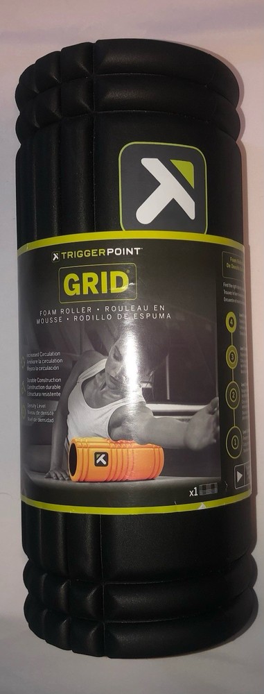 TriggerPoint Grid 1.0 Foam Roller - 13" Multi-Density Massage Roller