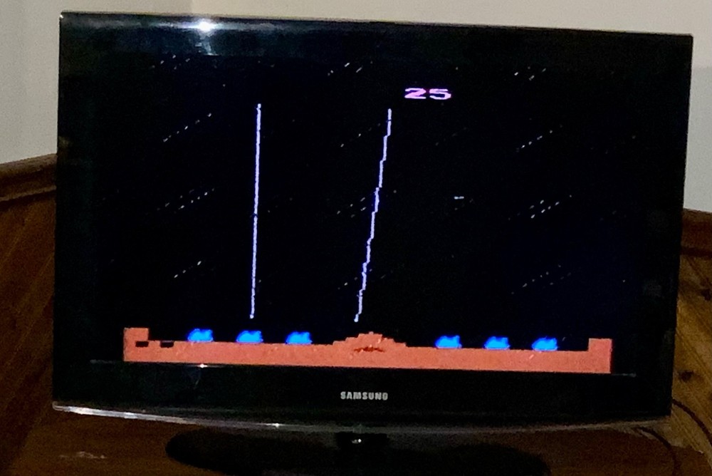 Atari 2600 Video Computer System Console CX-2600A w Documents-Tested-See Descrip