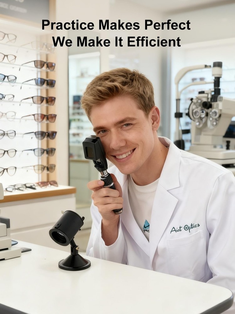 Eye Model Eye for Retinoscopy PracticeOptometry Teaching Tool Eye Tester Opti...