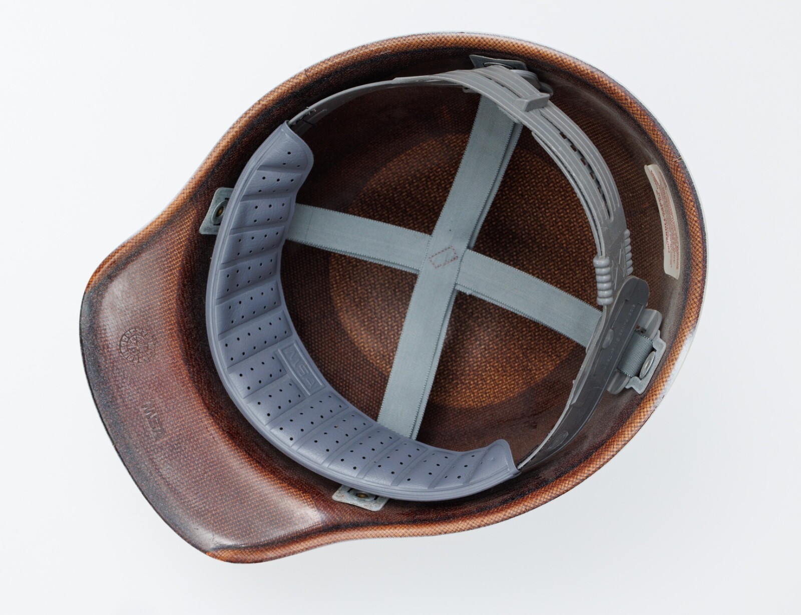 Vintage MSA SKULLGARD US Steel Iron Worker Hard Hat 1979 Pittsburgh Homestead