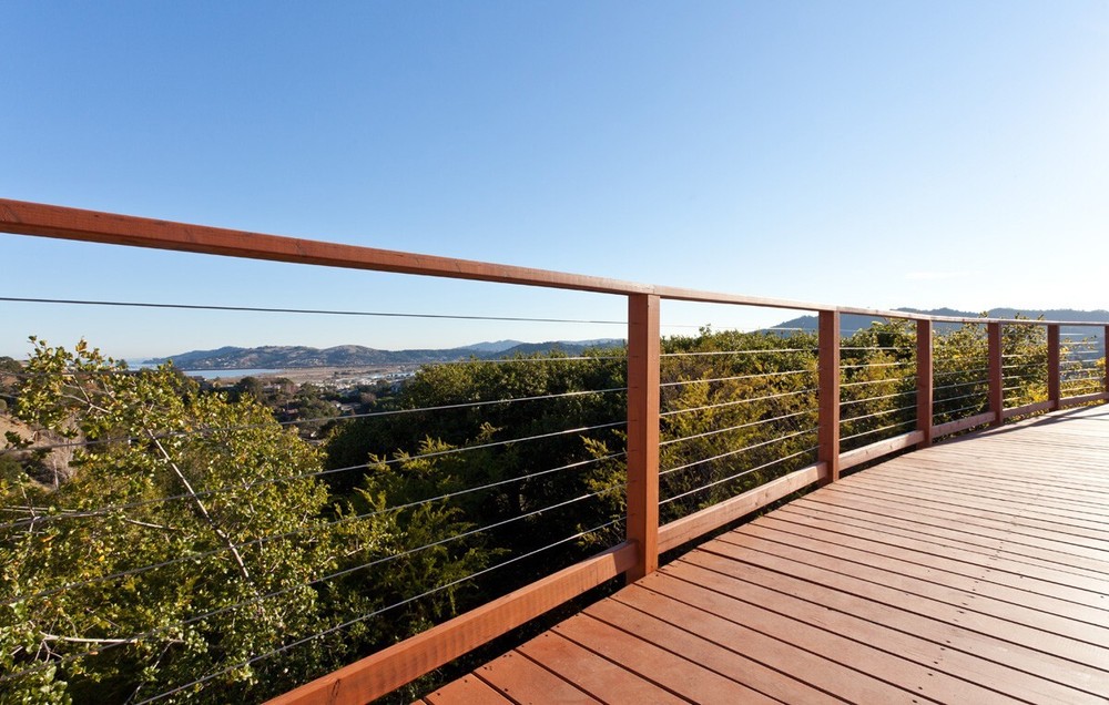 VistaView CableTec Stainless Protector Sleeves for Cable Railing Wood Posts