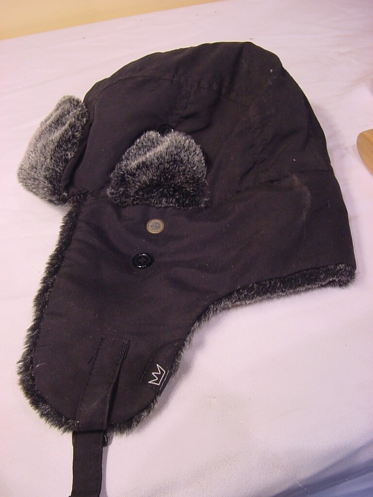 WINTER HAT WITH EAR FLAPS FAUX FUR