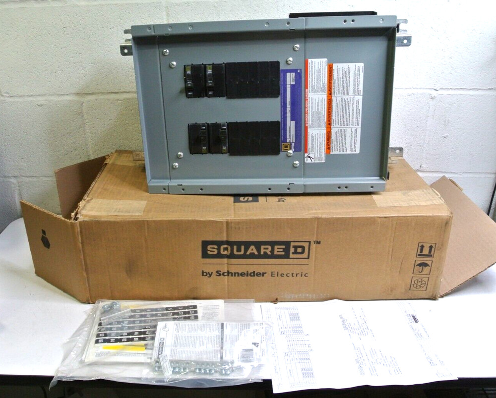 Square D Panel Box 120/240V 1Ph 3W 60Hz 100A