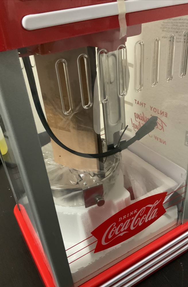 🍿 Nostalgia Popcorn Maker, 2.5 Oz Kettle COCA COLA EDITION” 🆕