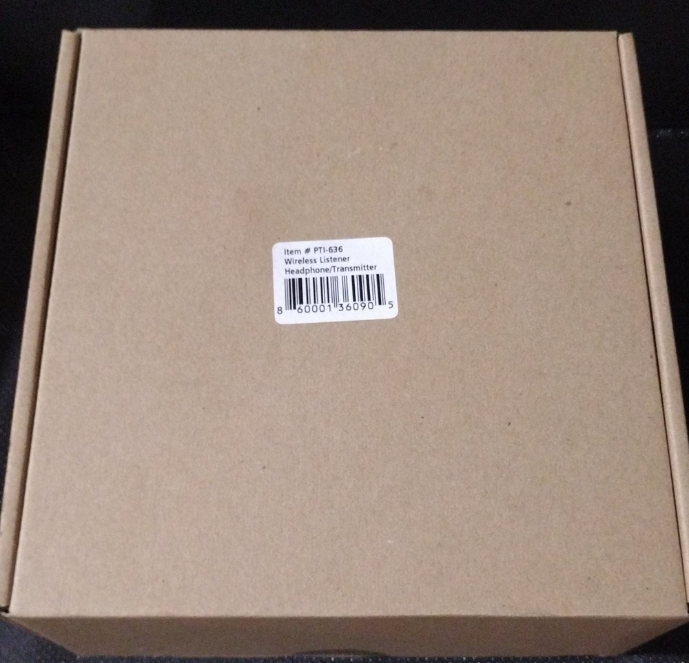 IR Wireless Headphone & USB Transmitter Listener System • PTI-636 • New In Box