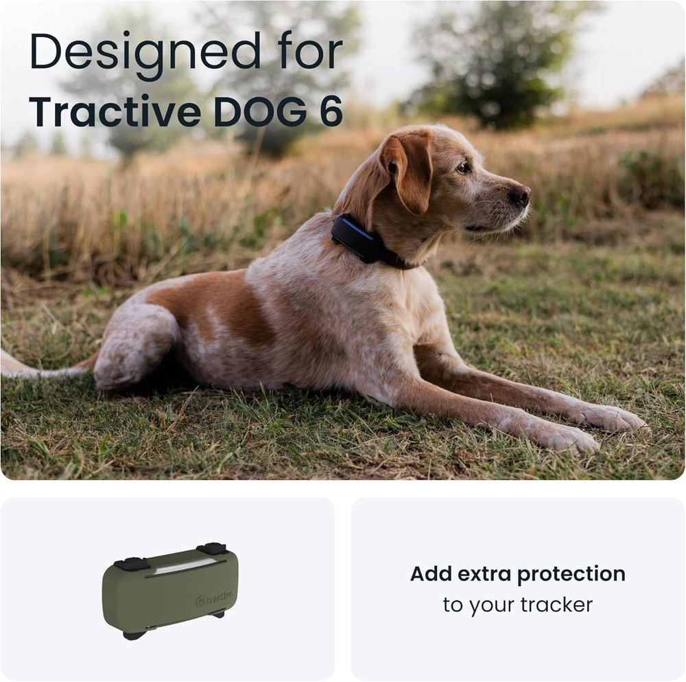 GPS Dog 6 Tracker Cover - Olive