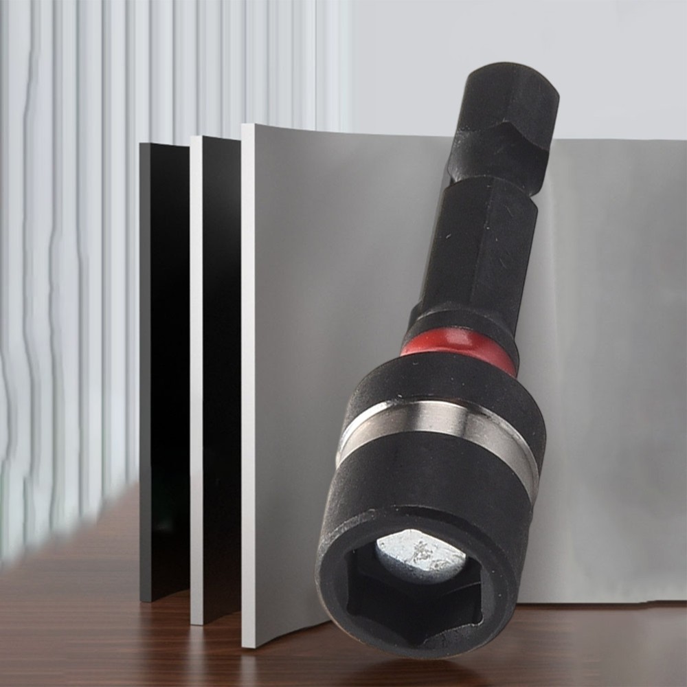 Complete Set of Magnetic Nut Screwdriver Socket Bits for Hex Shank Use