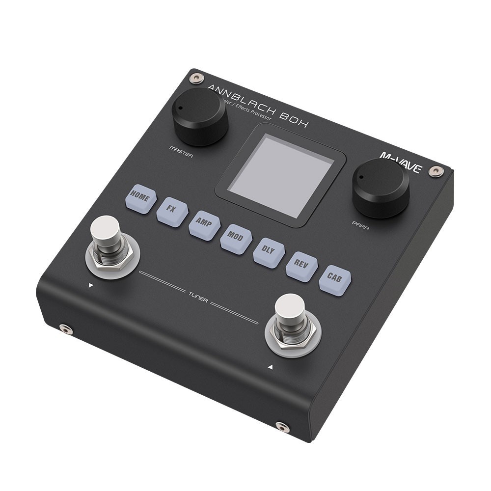 M-VAVE ANNBLACK BOX Amp Modeler Effects Processor w/ 1.54" Color