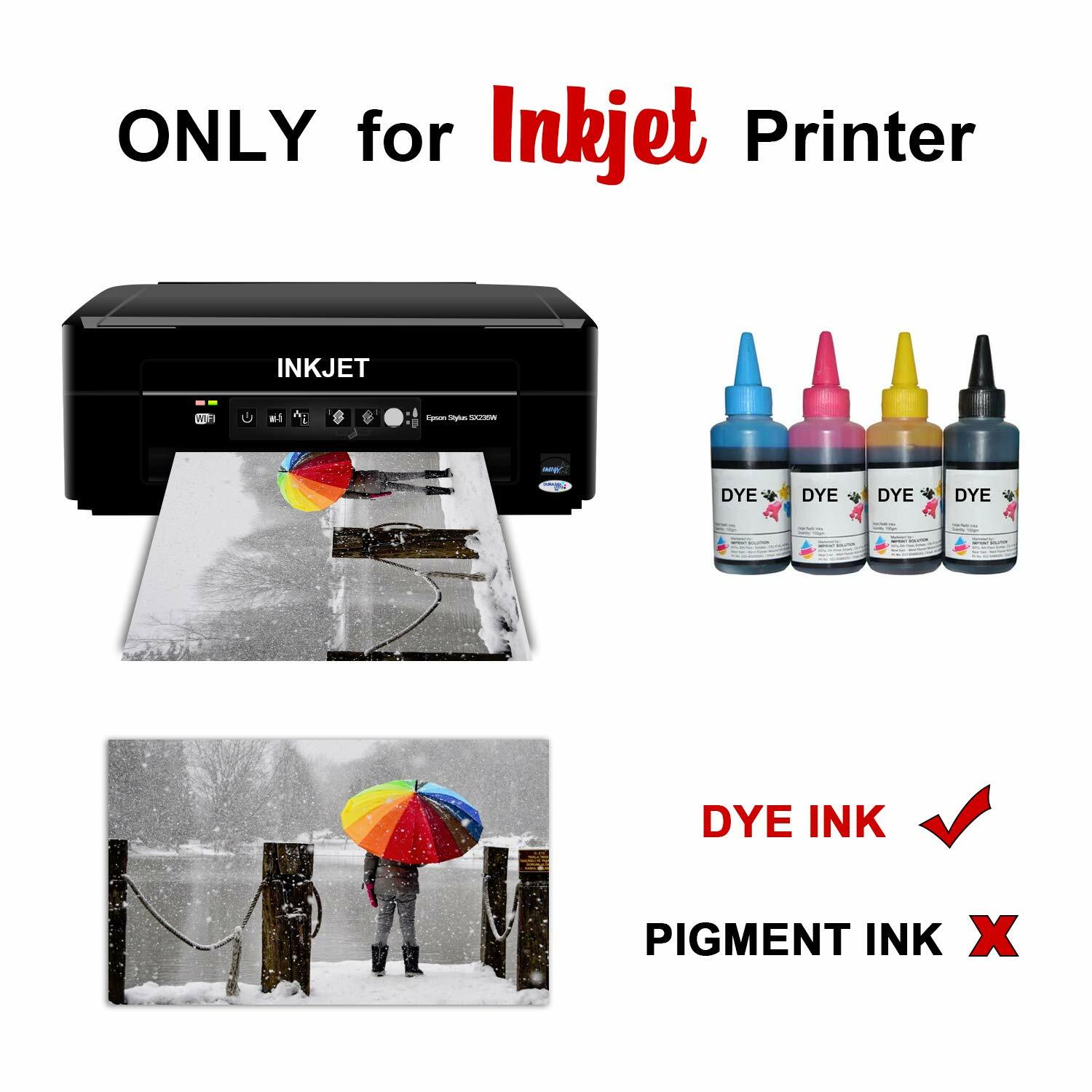 Koala Double Sided Photo Paper 8.5x11 Glossy 69lb Heavy Cardstock Inkjet Printer