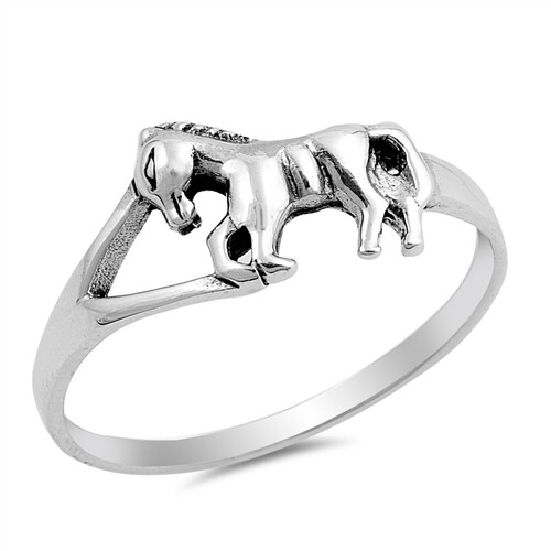 Sterling Silver Horse Ring - Free Gift Packaging