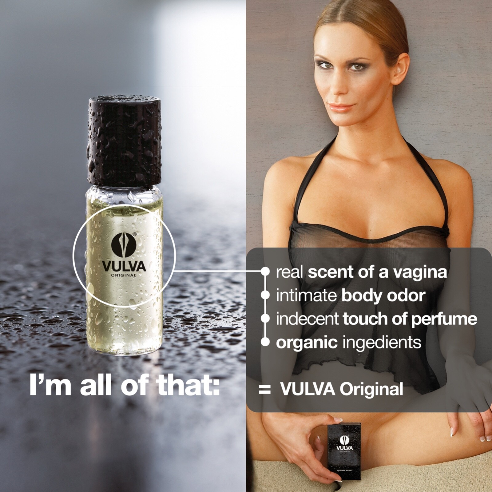 VULVA Original - real vaginal scent – echter Vaginalgeruch – olor vaginal