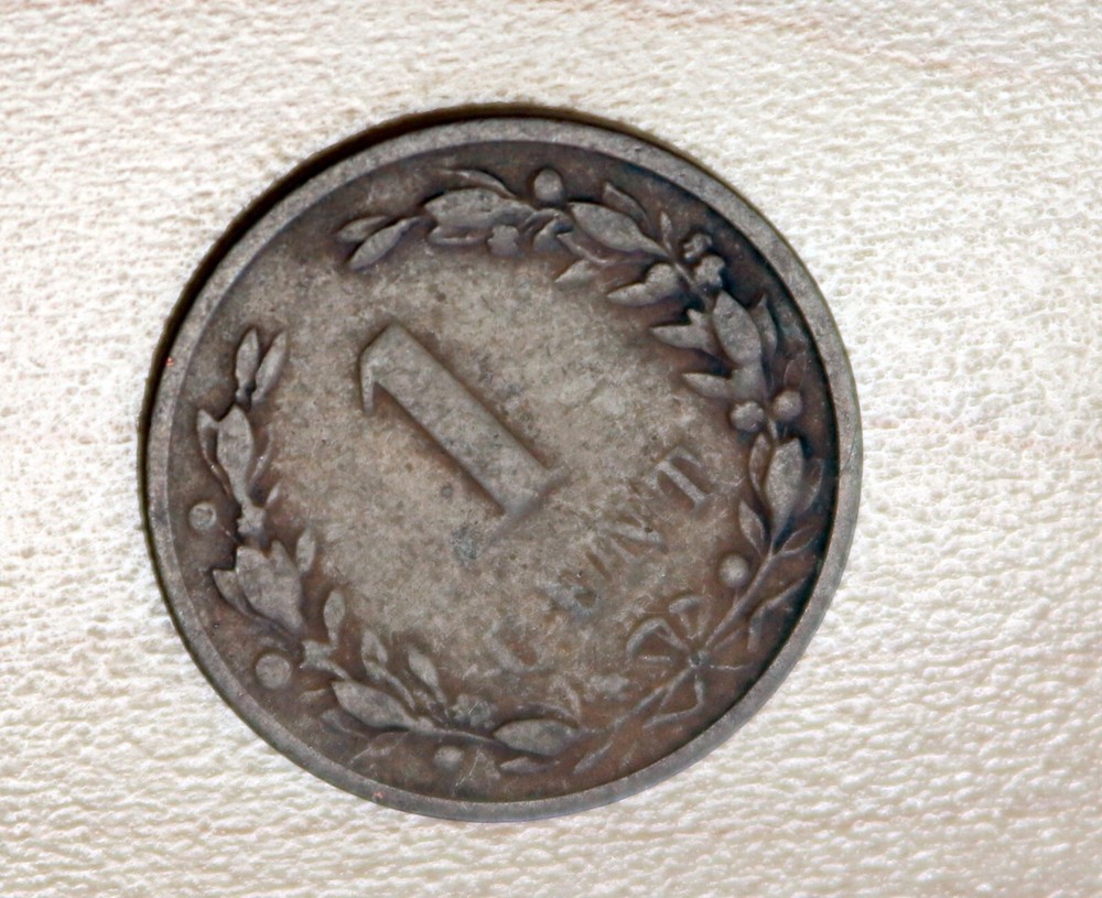 1900 Netherlands 1 Cent Large Date