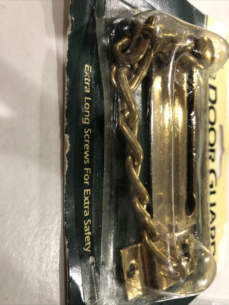 Brainerd 585XC Deluxe Chain Door Guard Solid Brass
