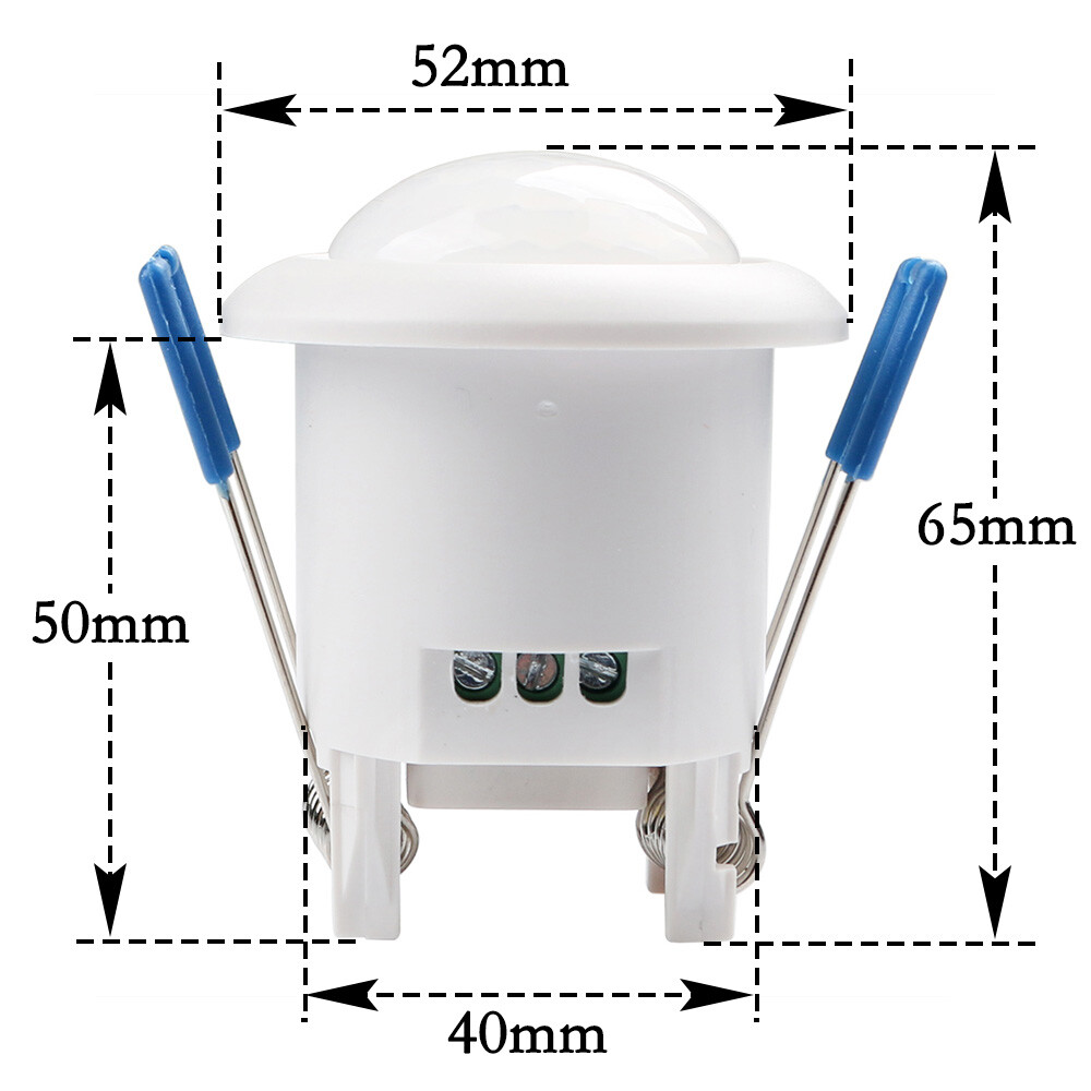 Mini Motion Sensor Switch Ceiling Mount PIR Infrared Movement Detector