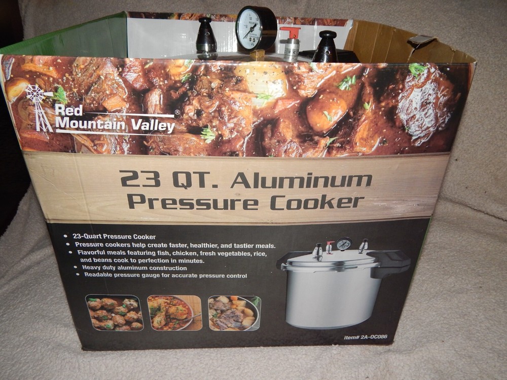 Red Mountain Pressure Cooker 23 Quart
