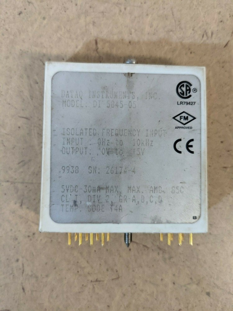 DATAQ INSTRUMENTS DI-5B45-05 Isolated Frequency Input