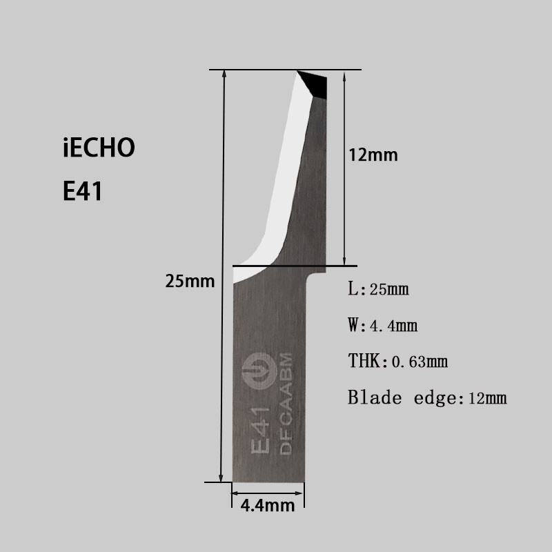 10PCS IECHO Oscillating Blade Cutting Cutter E28 E28C E28-2C E41 E42 E43-18 E46
