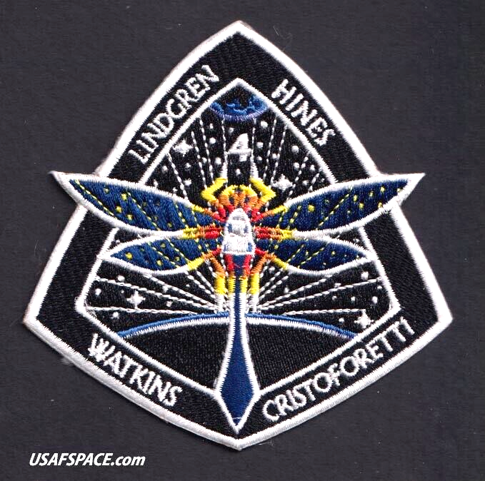 Authentic NASA SPACEX -CREW-4- ISS Mission - AB Emblem -CREW DRAGON- SPACE PATCH