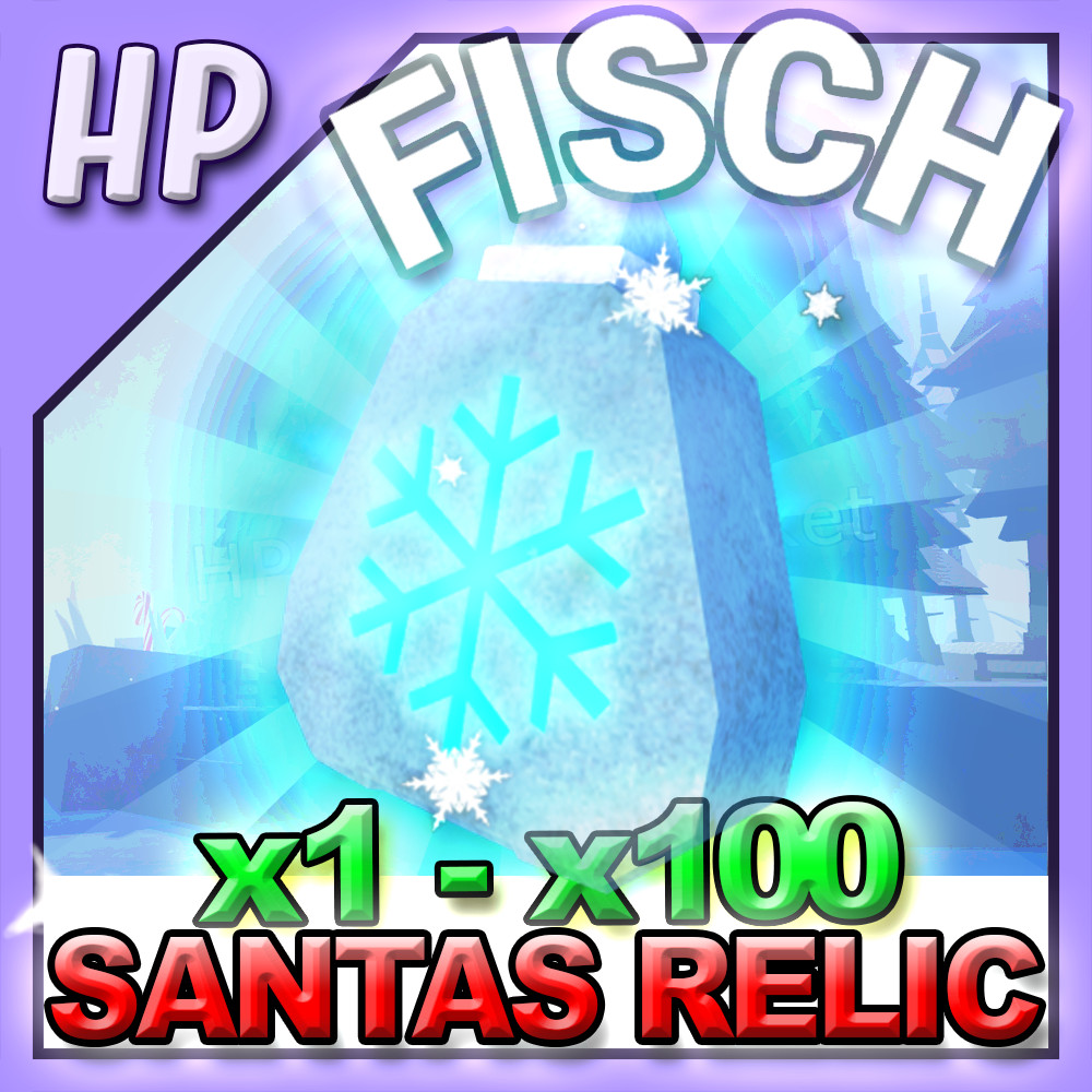 FISCH - SANTA'S ENCHANT RELIC x1 - x100 ❄ [⚡FASTEST DELIVERY⚡] fish/cs/coins/rod