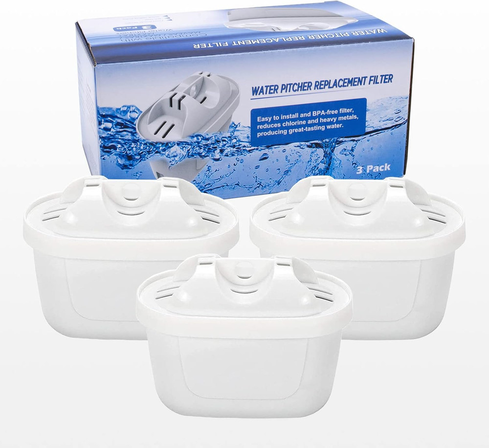 Replacement Filter Compatible with Brita Mavea 1001122,Maxtra,Maxtra+ and LEVOIT