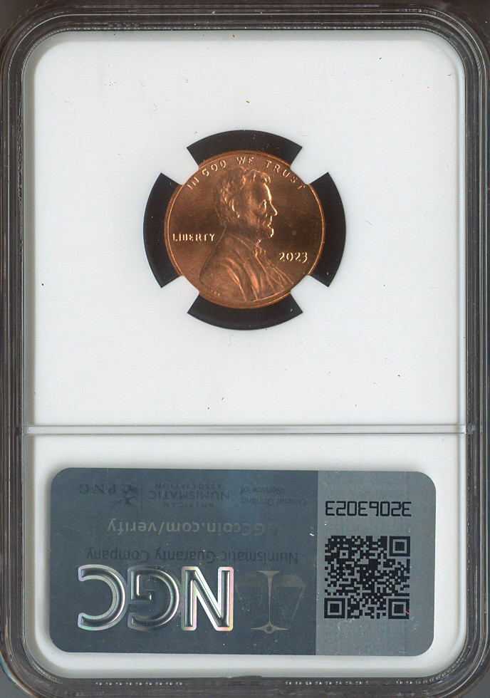 2023 Lincoln Cent NGC MS65 RD Quality