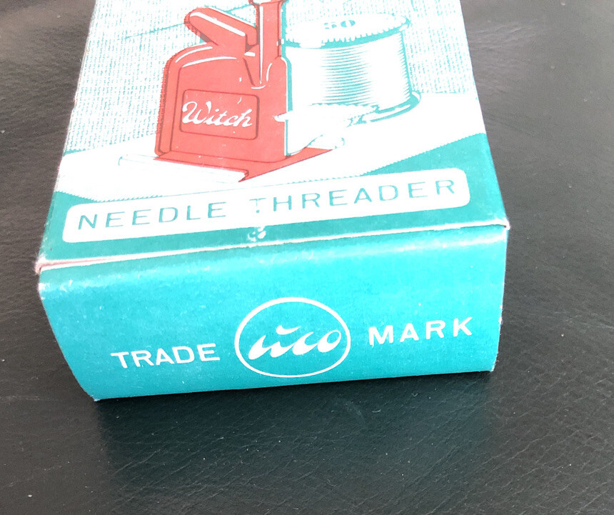 Vintage Witch Automatic Sewing Needle Threader With Instructions New In Box