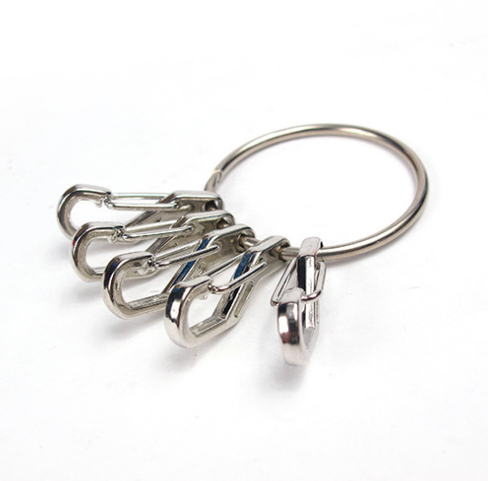 EDC Quick Release Ring Set Simple Spring Hanging Buckle Quick Hanging Key Chain