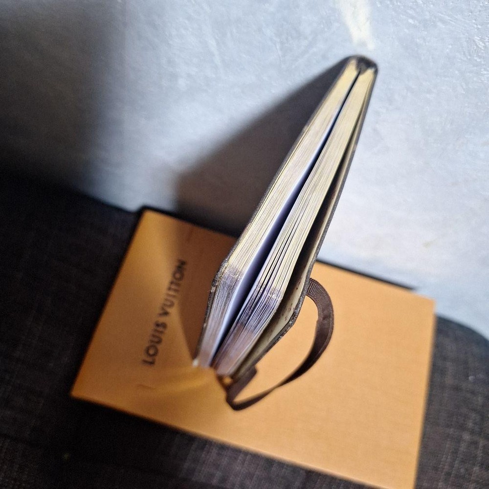 Auth Louis Vuitton Catogram Mini Notebook PM CI1389