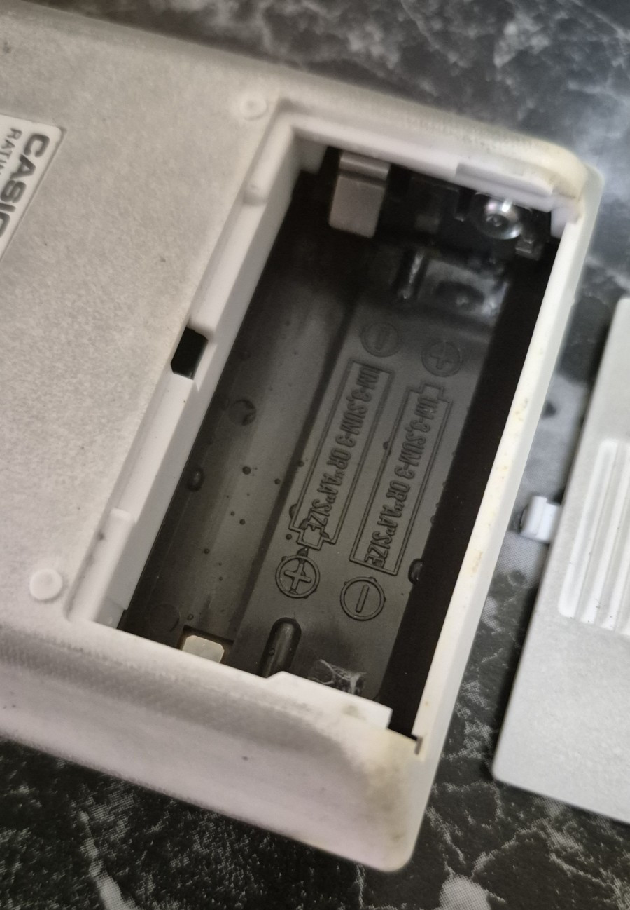 Vintage CASIO Calculator HL-122 12-Digit Battery Powered Tested Made Japan 1986