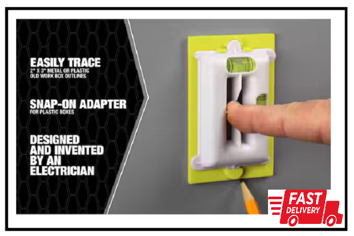 Metal or Plastic Old Work Box Tracer Tool