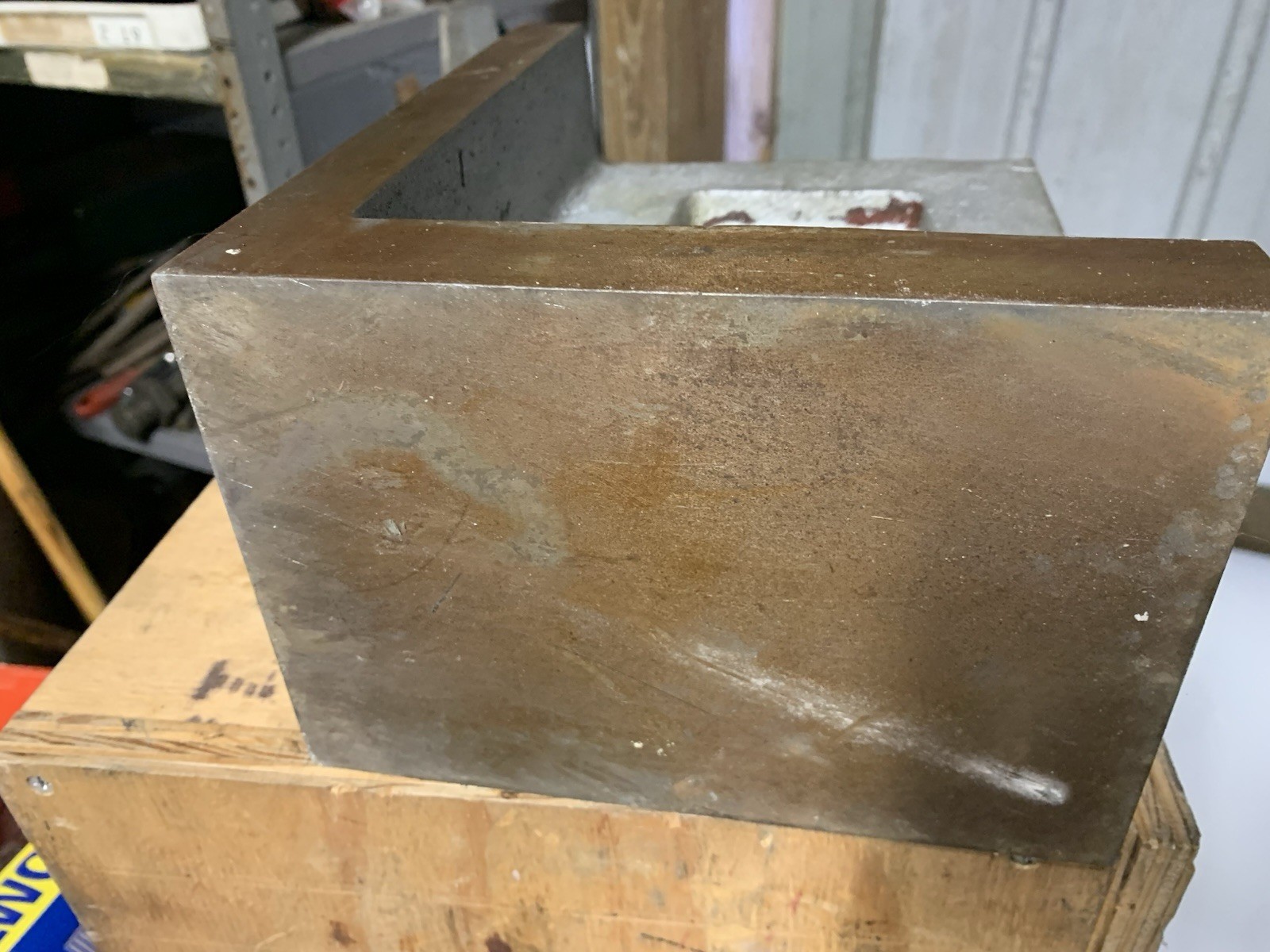 ANGLE PLATE 10” Long X 5 9/16” Wide X 8” High PRECISION Angle Plate