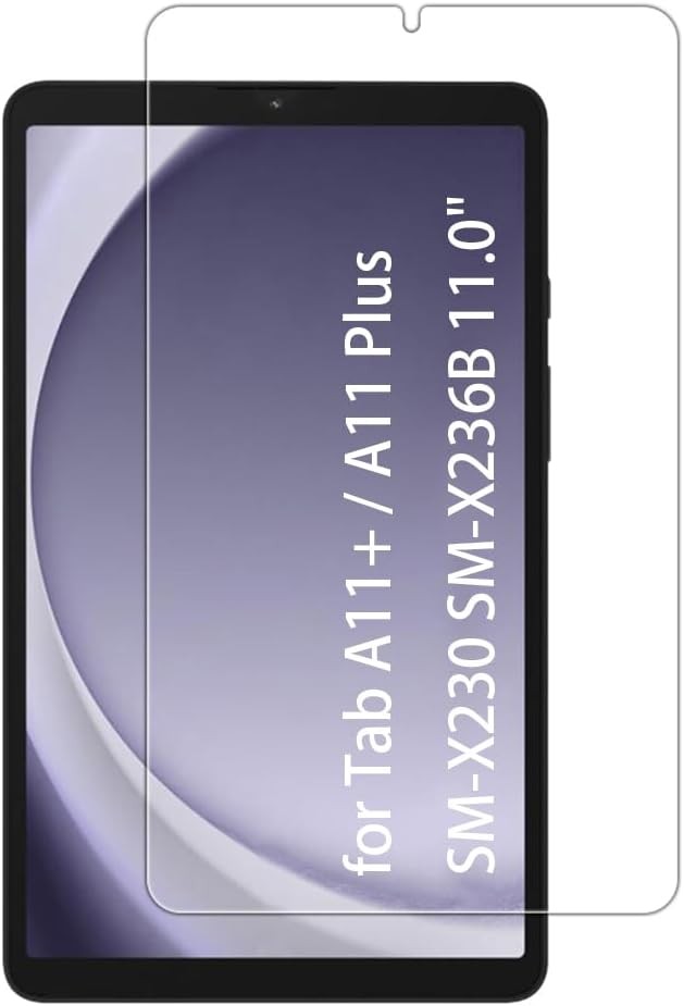 Samsung Galaxy Tab A11+ 11.0" Tempered Glass Screen Protector - 2 Pack