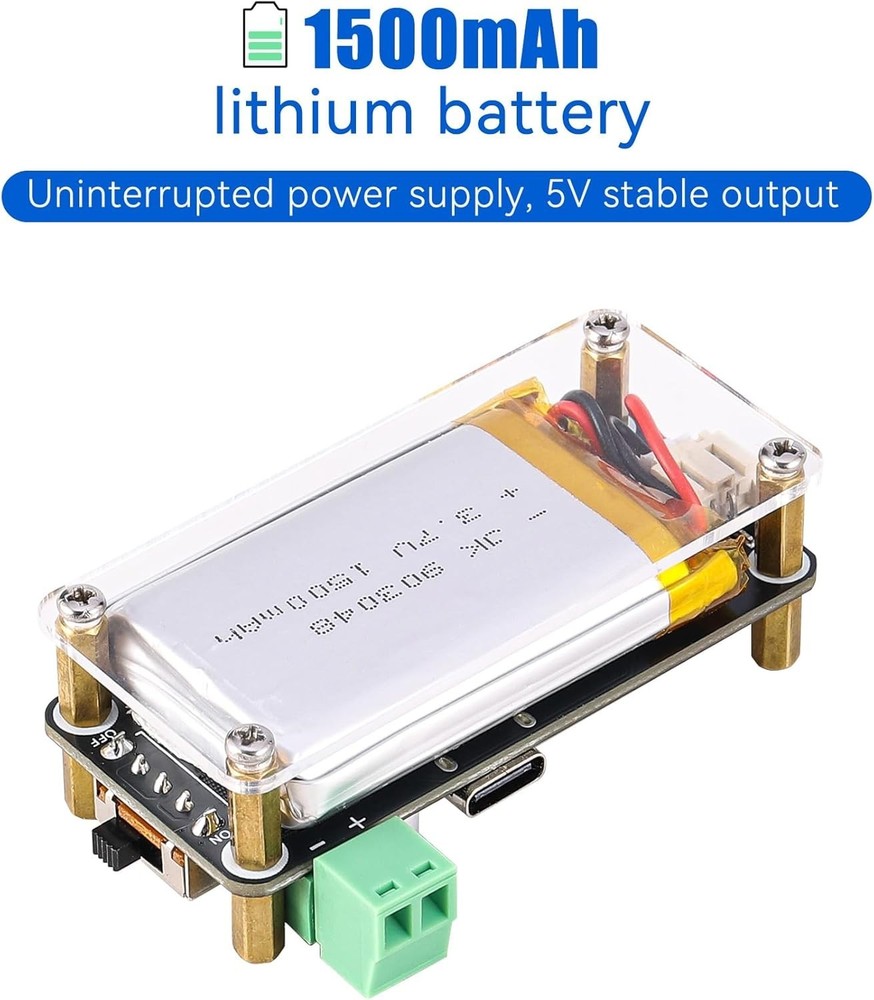 UPS HAT B Power Management Board with Solar MPPT for Raspberry Pi Zero Projects