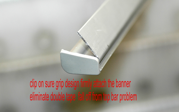 Retractable Roll Up Banner Stand Trade Show 31.5" x 80" Stand Hardware