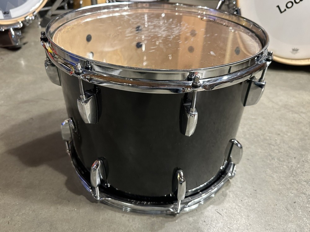 14" Pearl Studio Session CLASSIC Rack Tom BLACK 10x14 OptiMount MINTY!! #BL2