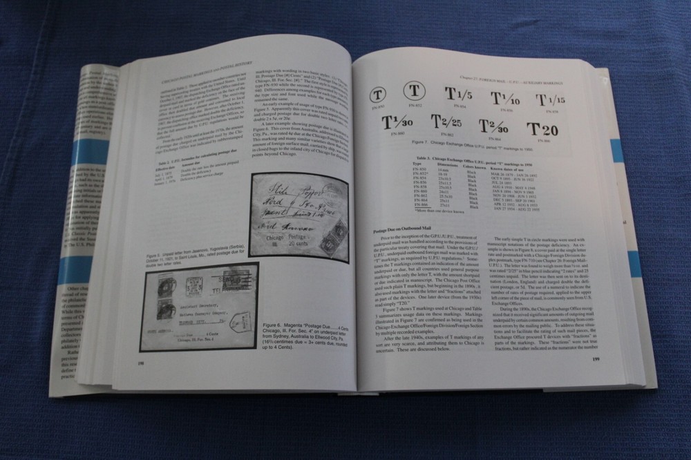 Chicago Postal Markings History Piszkiewicz WRAPPED NEW BlueLakeStamps Nice Book