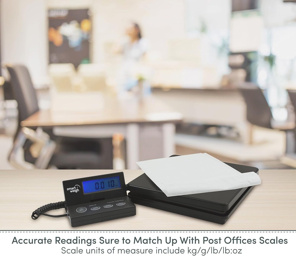 Accurate 110lb Shipping Scale, Separate Wall-Mount Screen