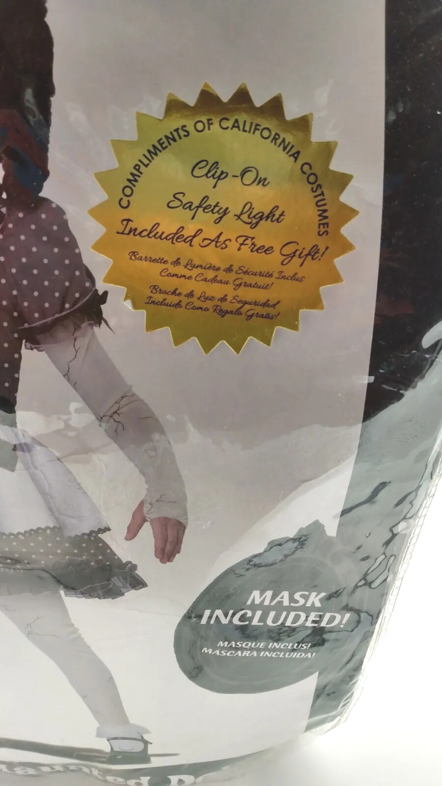 California Costumes Haunted Girl Ragdoll Halloween Costume Child SZ M 8-10