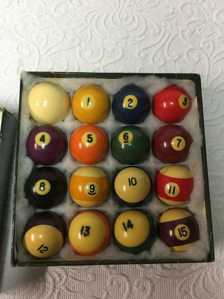 Mixed Pool Ball Set (unbranded)