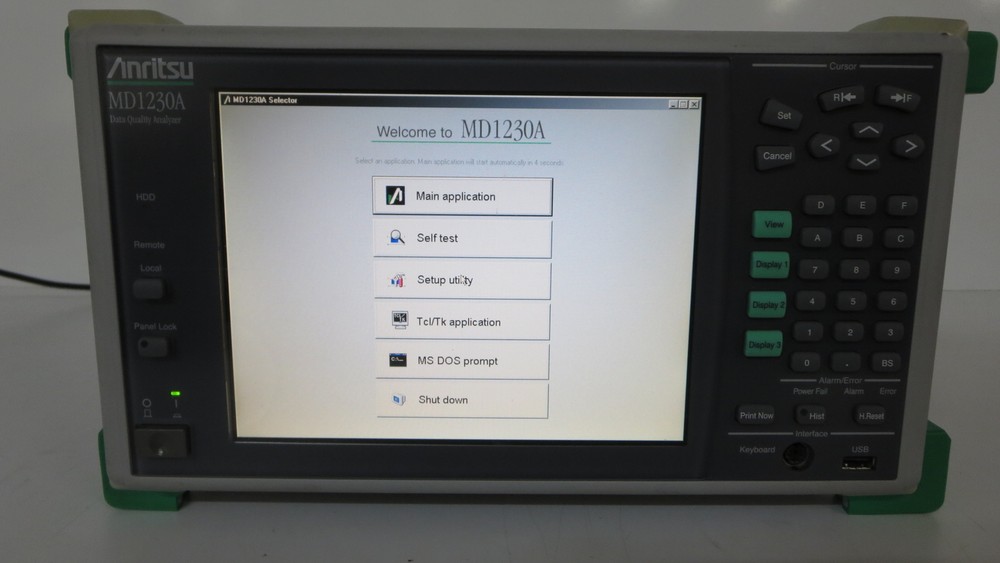 ANRITSU MD1230A DATA QUALITY ANALYZER