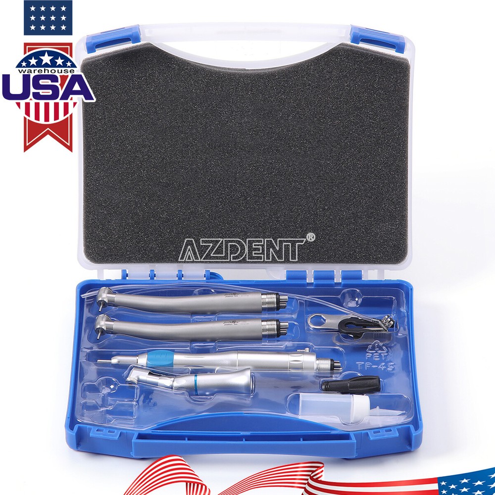 Dental Unit Chair Computer Controlled DC Motor & Air Compressor Rolling Trolley