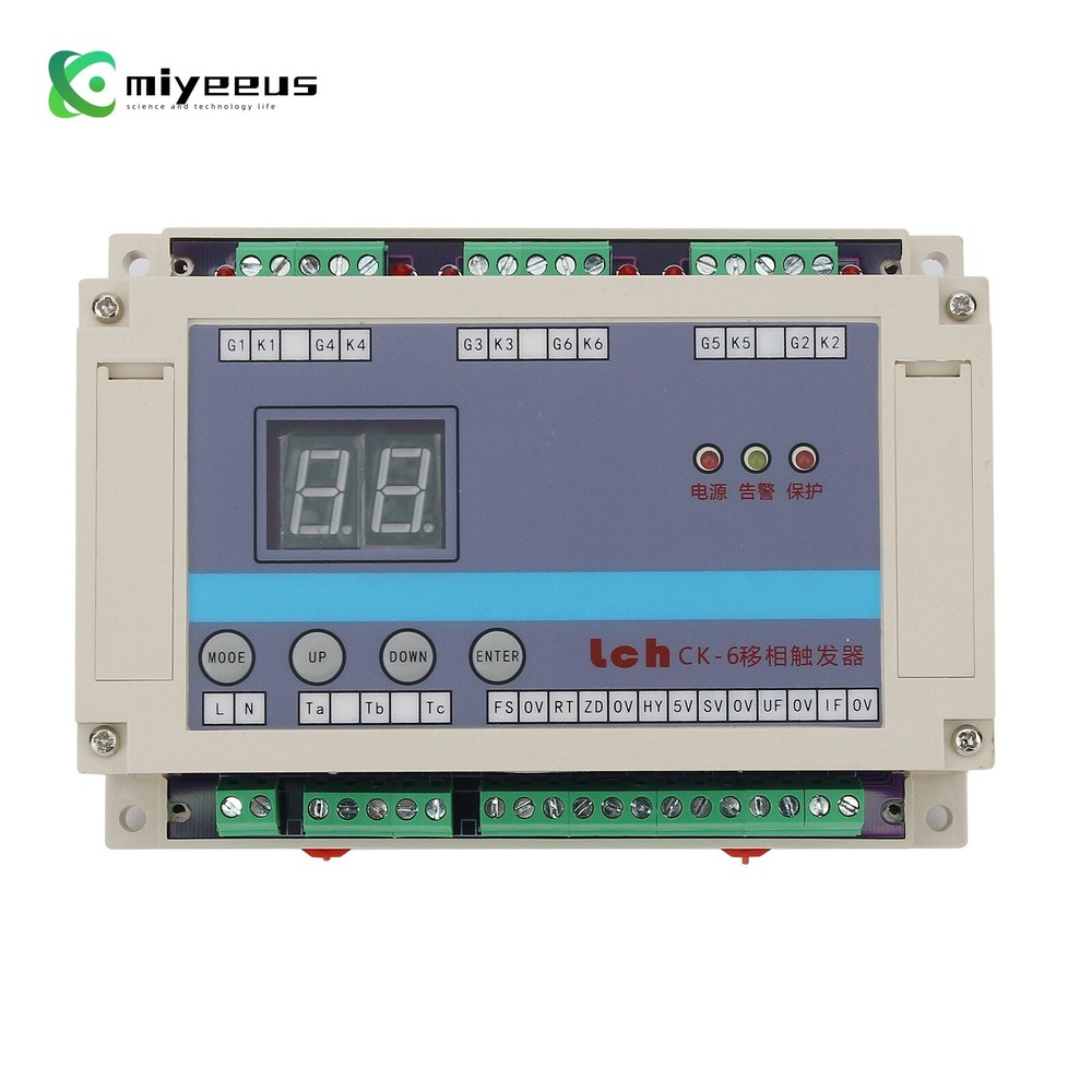 3-phase Thyristor Phase Shift Trigger Rectifier Cabinet Control w/ Case CK-6