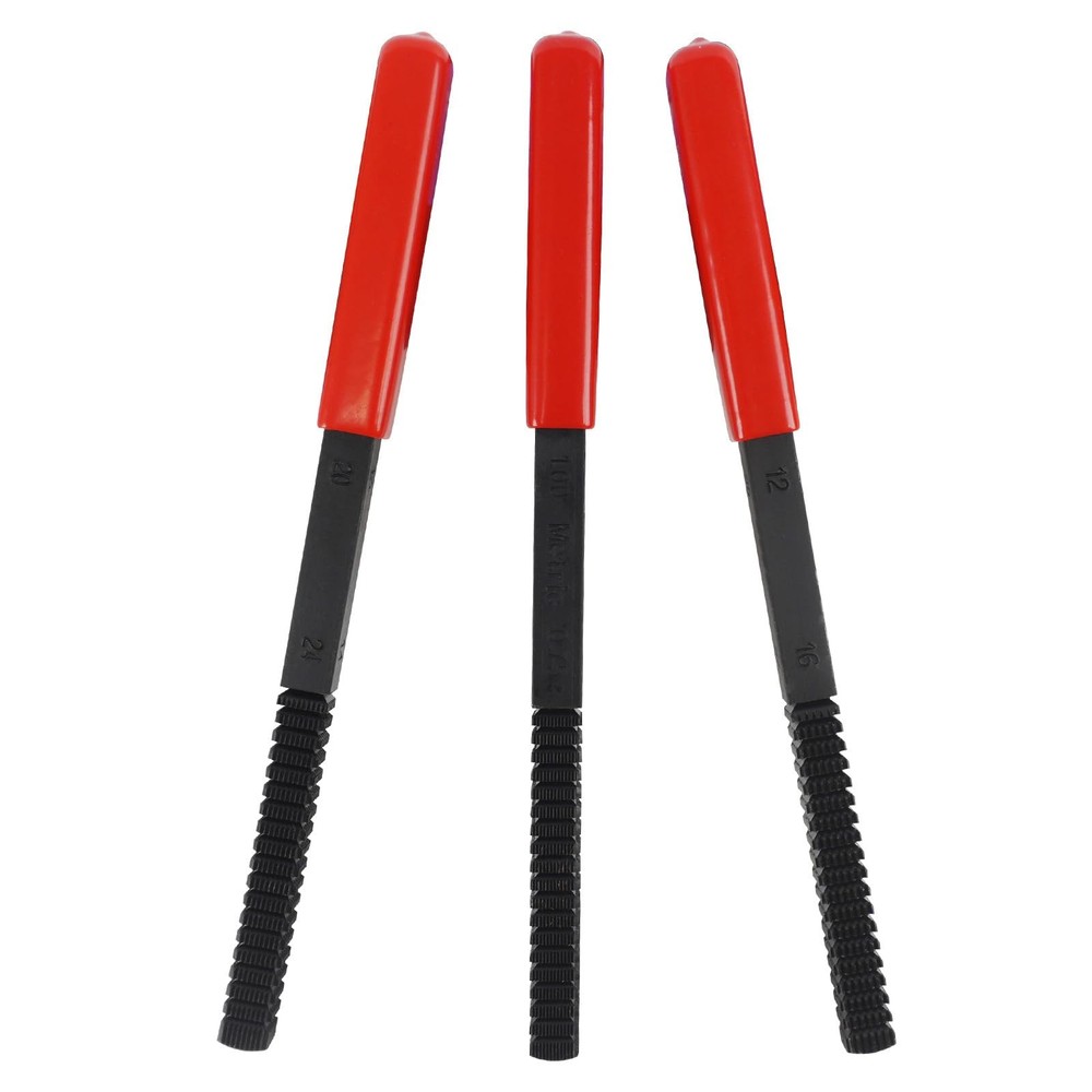 3Pcs Thread File Set, Thread Restorer File Set, Thread Restoring Chaser Files...