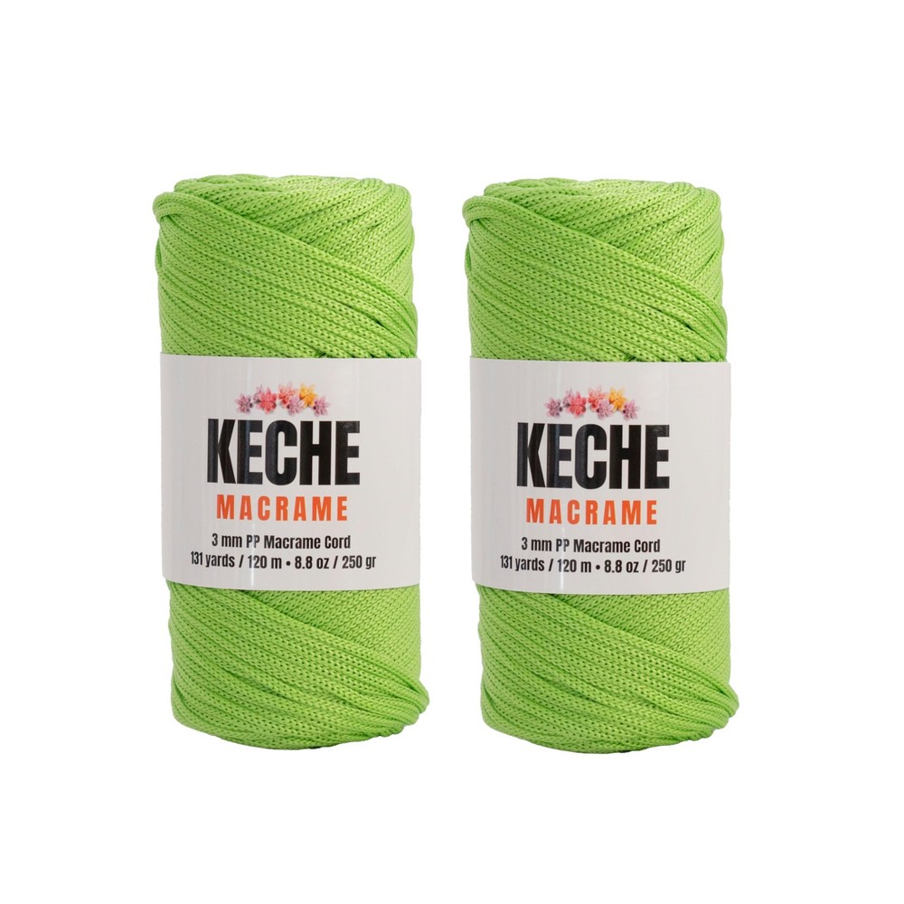 Macrame Cord | Macrame Supplies 3mm Polyester Macrame Rope Yarn for Table Run...